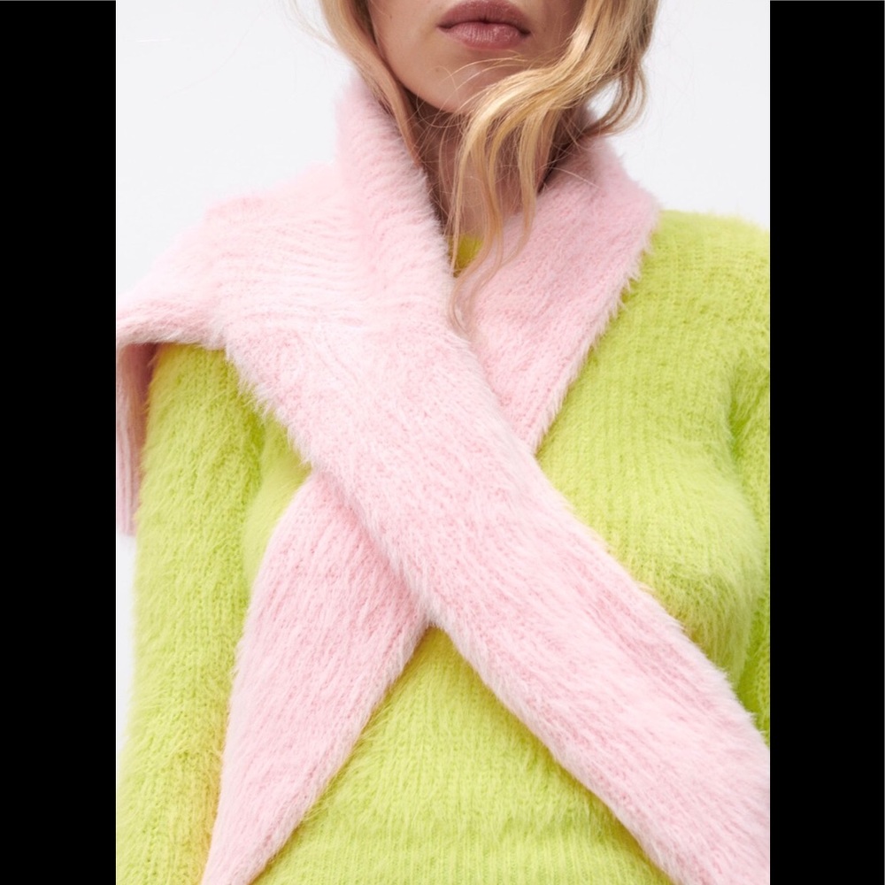Zara faux fur sweater - Picture 2 of 6